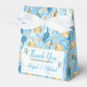 Ballotins 🌊 💍 Aquarelle Plage Océan Mariage Côtier (Verso)