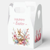 Ballotins Aquarelle Rabbit Oeufs de Pâques et fleurs - (Ouvert)