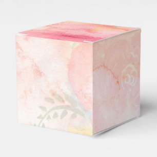 Ballotins Aquarelle rose Arrière - plan floral