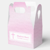 Ballotins Aquarelle rose communion (Ouvert)