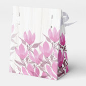 Ballotins Aquarelle rose Fleur sauvage chaude peinte à la ma (Arrière)