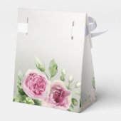 Ballotins Aquarelle rose Floral Frame Bronze brillant (Arrière)