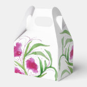 Ballotins Aquarelle rose Floral peinte à la main (Arrière)