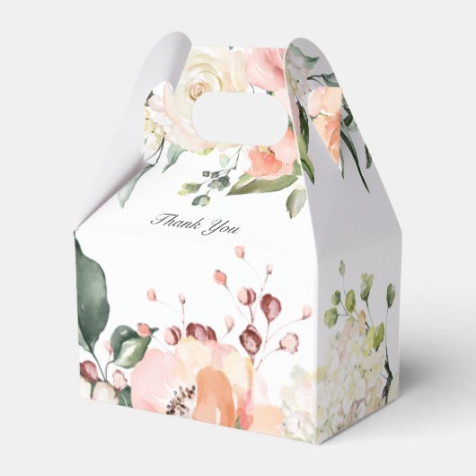 Ballotins Aquarelle rose Mariage (Arrière)