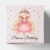 Ballotins Aquarelle rose princesse Anniversaire (Haut)
