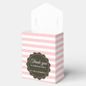 Ballotins Aquarelle rose rose blanc Roses gris rayures Motif (Ouvert)