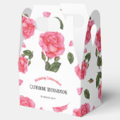 Ballotins Aquarelle rose rose Shabby Design chic (Ouvert)