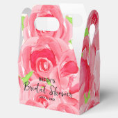 Ballotins Aquarelle rose Roses Floral Gable (Ouvert)
