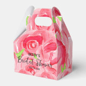 Ballotins Aquarelle rose Roses Floral Gable (Verso)