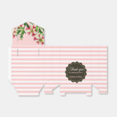 Ballotins Aquarelle Rouge Pétunias rose Blancs (Déplié)