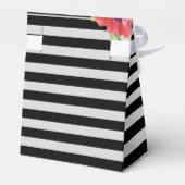 Ballotins Aquarelle Rouge Poppies Rose rose Mariage (Arrière)