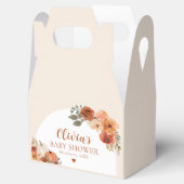 Ballotins Aquarelle Rustique Automne Petit Baby shower Citro (Ouvert)