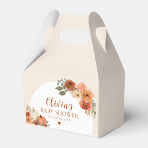 Ballotins Aquarelle Rustique Automne Petit Baby shower Citro