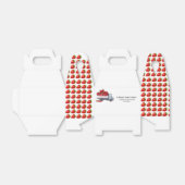 Ballotins Aquarelle Rustique Cute baby shower fraise (Déplié)