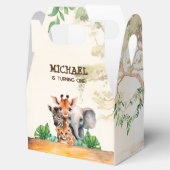 Ballotins Aquarelle Safari Wild Un Anniversaire (Ouvert)