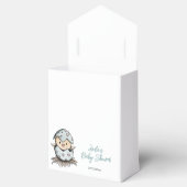 Ballotins Aquarelle Script Oiseau Baby shower neutre genre (Ouvert)