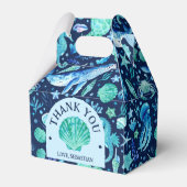 Ballotins Aquarelle sous la mer Océan Animaux Marine (Verso)