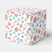 Ballotins aquarelle sous le baby shower marin (Arrière)