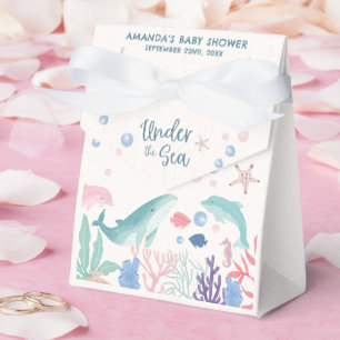 Ballotins Aquarelle sous le Baby shower marin