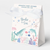 Ballotins Aquarelle sous le Baby shower marin (Verso)