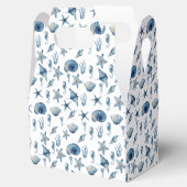 Ballotins Aquarelle sous le Motif de mer (Ouvert)