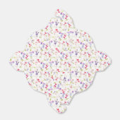 Ballotins Aquarelle Sweet Peas joliment fleuri (Déplié)