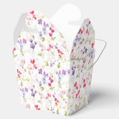 Ballotins Aquarelle Sweet Peas joliment fleuri (Ouvert)