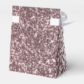 Ballotins Aquarelle Tea Party Parties scintillant rose perso (Arrière)