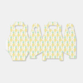 Ballotins Aquarelle tropicale ananas (Déplié)