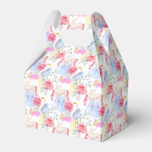 Ballotins Aquarelle Unicorne et Motif Pegasus (Verso)