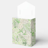 Ballotins Aquarelle Vert et Blanc Hydrangea Crest (Ouvert)