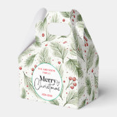 Ballotins : Aquarelle Vert Grass - Fête de Noël (Arrière)