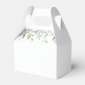 Ballotins Aquarelle verte Noah's Ark Christening (Arrière)