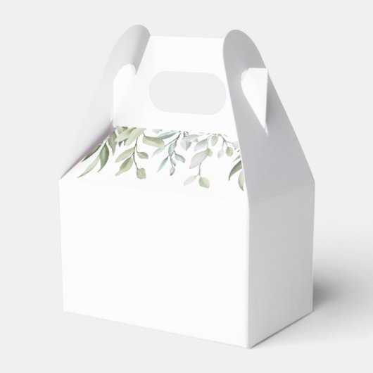 Ballotins Aquarelle verte Noah's Ark Christening (Arrière)