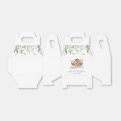 Ballotins Aquarelle verte Noah's Ark Christening (Déplié)