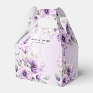 Ballotins Aquarelle violet Ballotin Floral