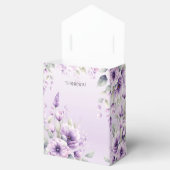 Ballotins Aquarelle violet Ballotin Floral (Ouvert)
