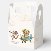 Ballotins Aquarelle Whimsical Avion Teddy Bear (Ouvert)