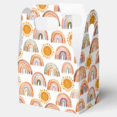 Ballotins Aquarelle Whimsical Boho Rainbow et Sun (Ouvert)