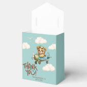 Ballotins Aquarelle Whimsical Pilote Merci Ours Teddy (Ouvert)