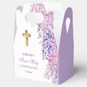 Ballotins Aquarelle Wisteria première communion Gable (Ouvert)