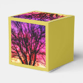 Ballotins Arbre à coucher de soleil d'hiver - Jaune (Arrière)