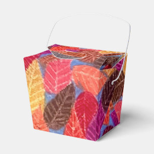 Ballotins Arbre au crayon de couleur avec dessin de feuilles
