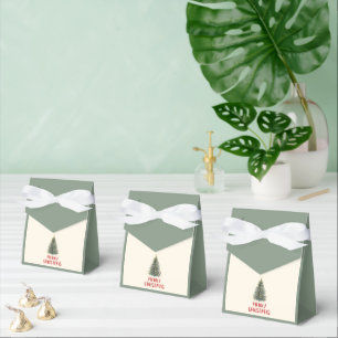 Ballotins Arbre de Noël aquarelle rustique Noël Fêtes de fin