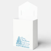 Ballotins Arbre de Noël bleu, Ballotin de Noël (Ouvert)