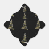 Ballotins Arbre de noël brillant (Déplié)