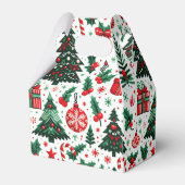 Ballotins Arbre de Noël, cadeaux, sucre de canne (Arrière)