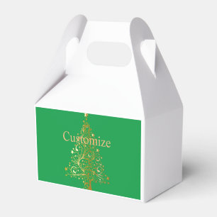 Ballotins Arbre de Noël en or Fantaisie Thunder_Cove