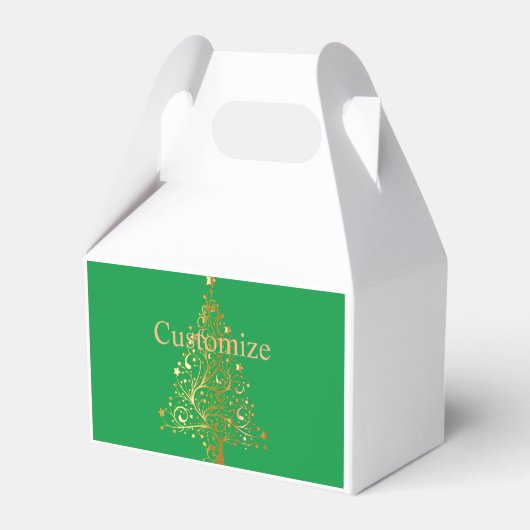 Ballotins Arbre de Noël en or Fantaisie Thunder_Cove (Verso)