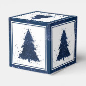 Ballotins Arbre de Noël Moody | Classy Dark Navy Bleu (Arrière)